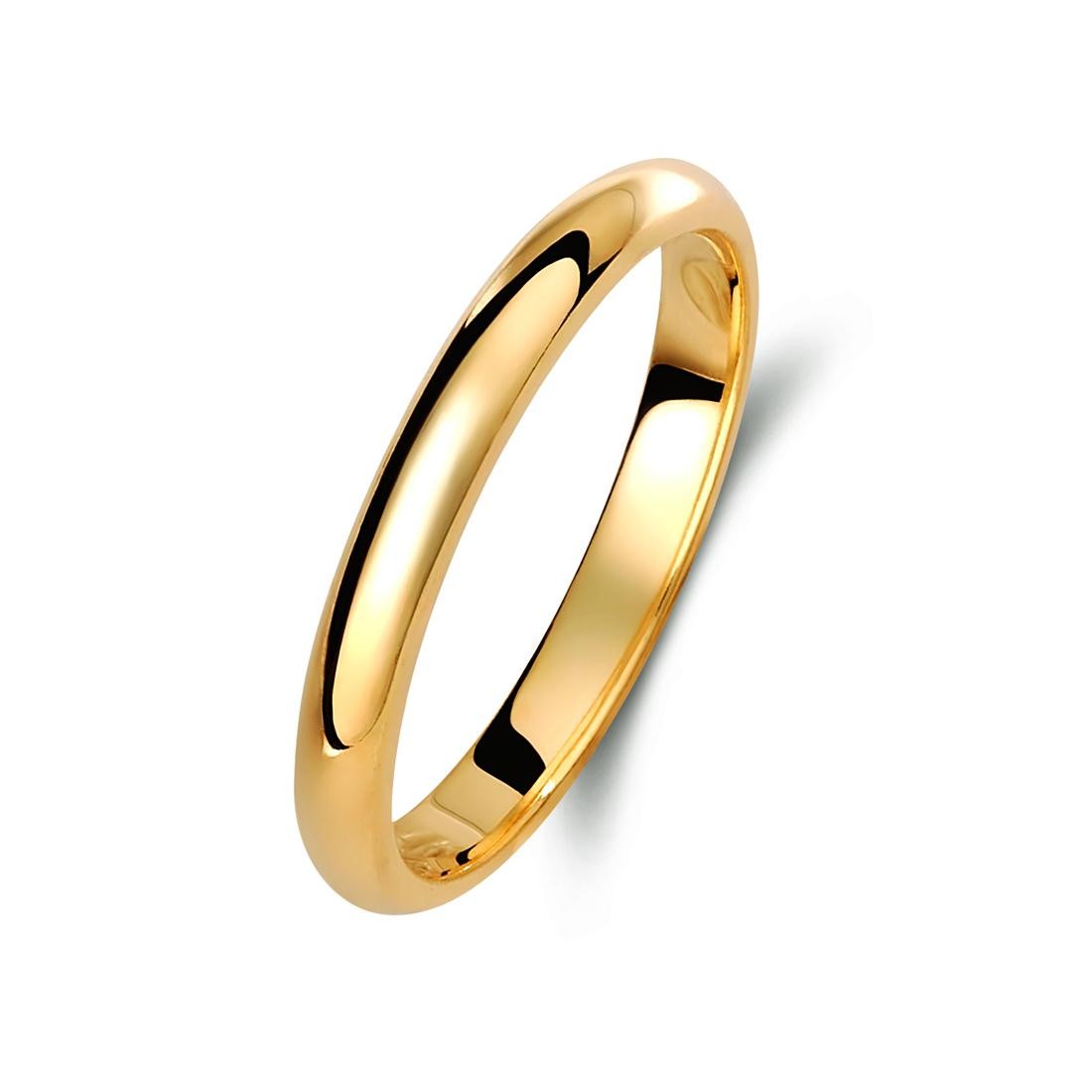 Ζευγάρι βέρες χρυσές 18 καρατίων. Σχέδιο 002c-ca