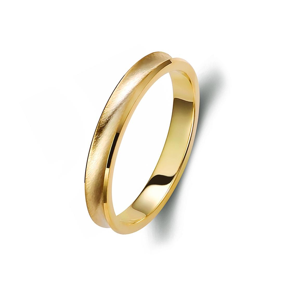 Ζευγάρι βέρες χρυσές 14 καρατίων. Σχέδιο 305c-ca 