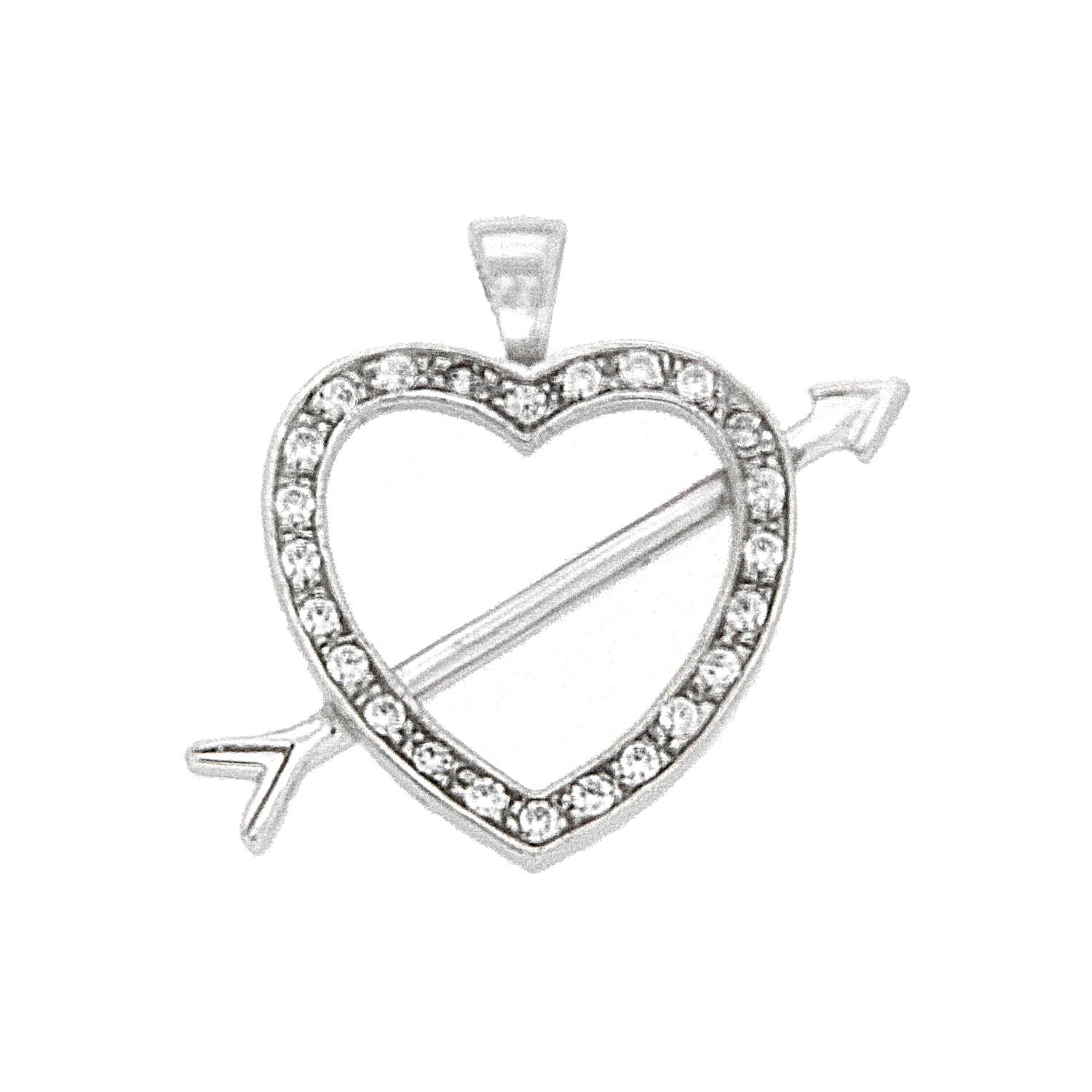 Κρεμαστό καρδιά με βέλος