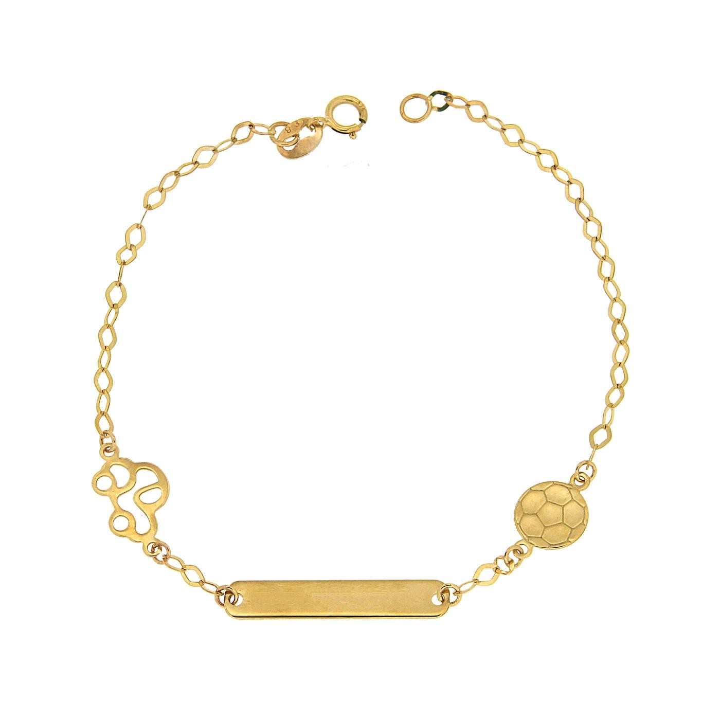 Ταυτότητα χρυσή με μπάλα και αυτοκίνητο K14