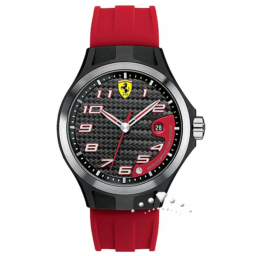 Ρολόι Ferrari με λουρί από καουτσούκ