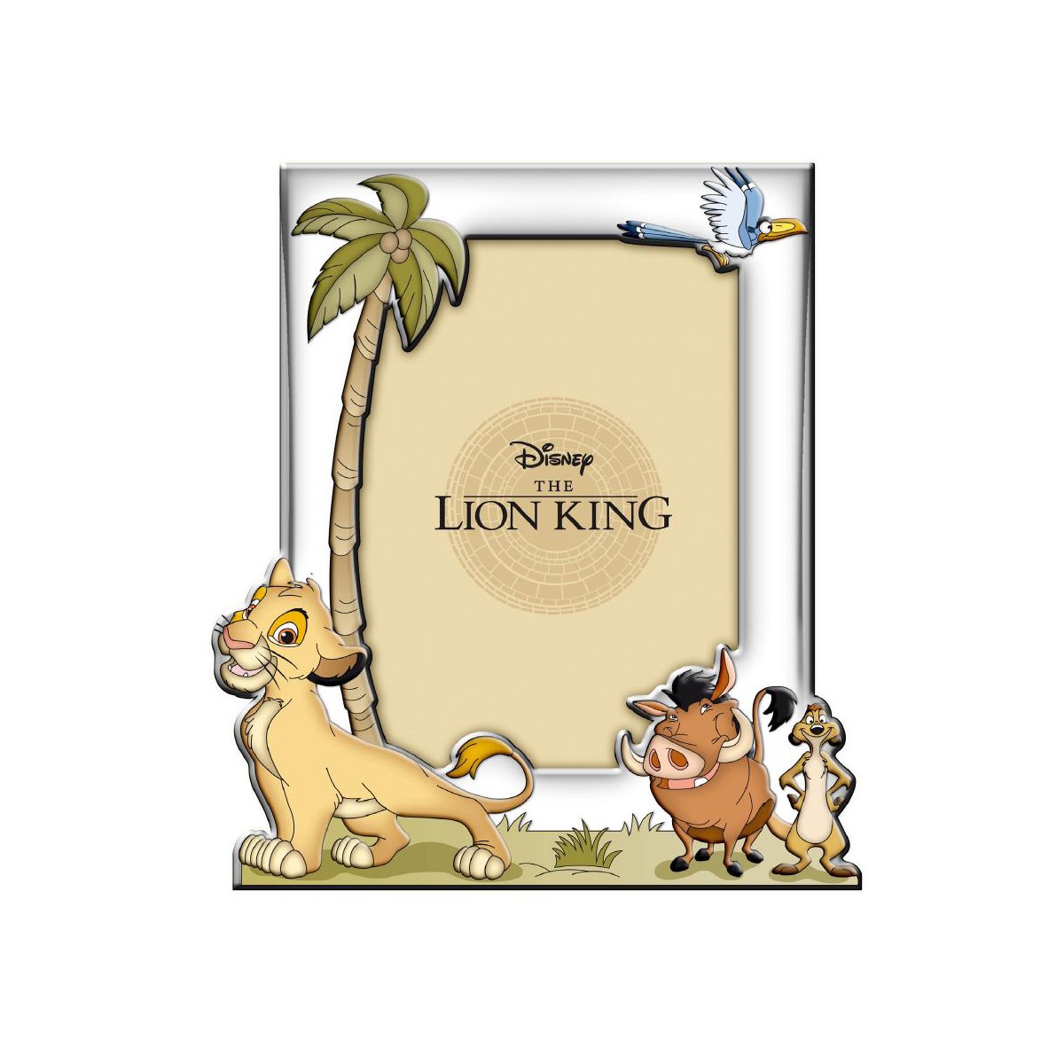 Κορνίζα από ασήμι 925 Lion King