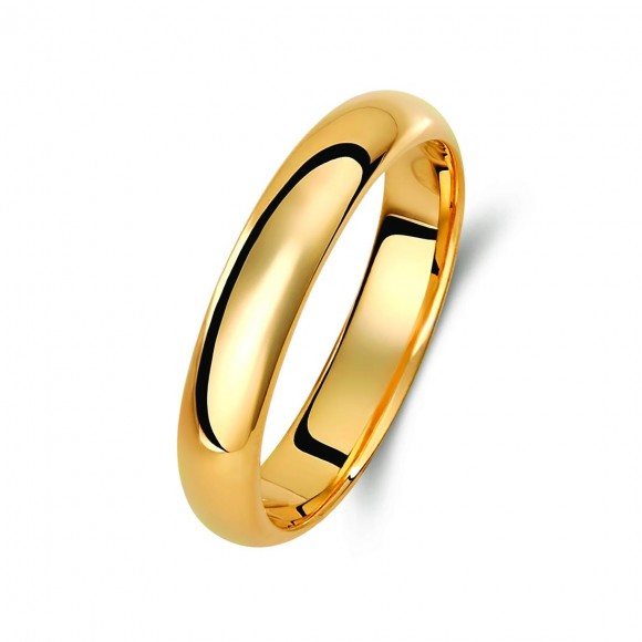 Ζευγάρι βέρες χρυσές 14 καρατίων. Σχέδιο 005c-ca 