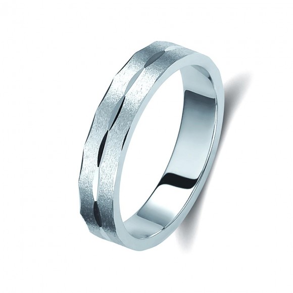 Ζευγάρι βέρες ασημένιες (925). Σχέδιο 170b-ba 