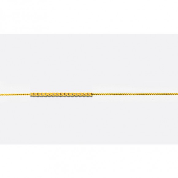 Αλυσίδα Veneziana σε κίτρινο χρυσό 40 εκατοστών, σε 14 καράτια (κ585).