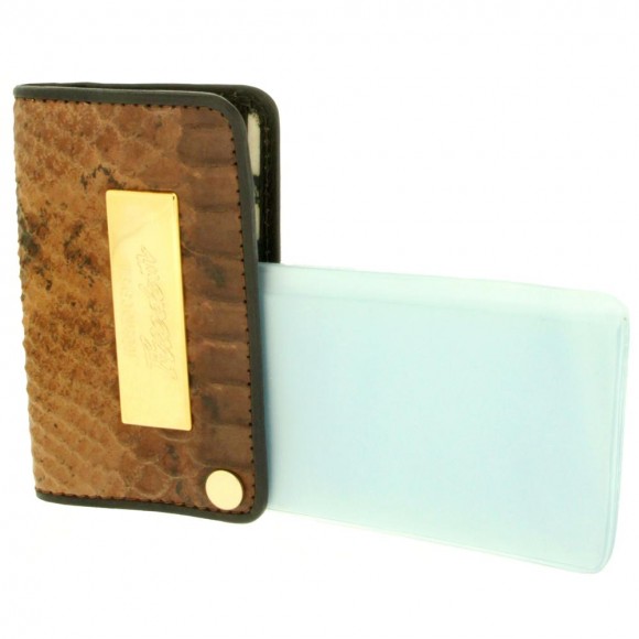 Δερμάτινο πορτοφόλι για κάρτες, του Roberto Cavalli κωδ. 60924