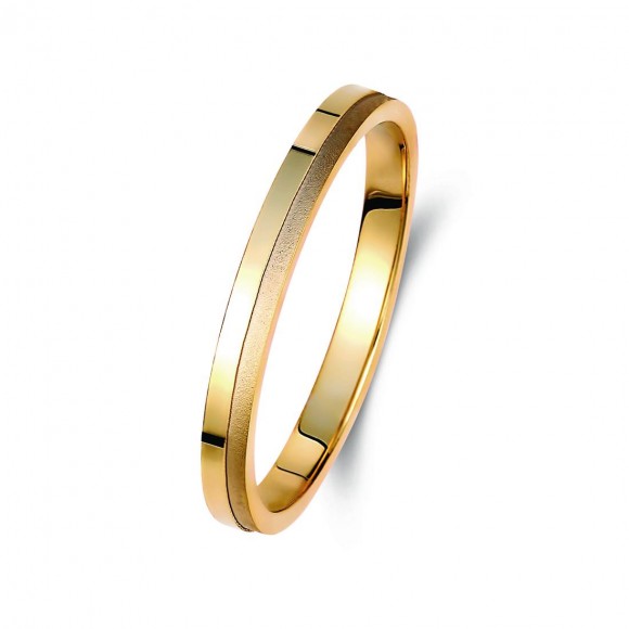 Ζευγάρι βέρες χρυσές 14 καρατίων.Σχέδιο 417c-ca