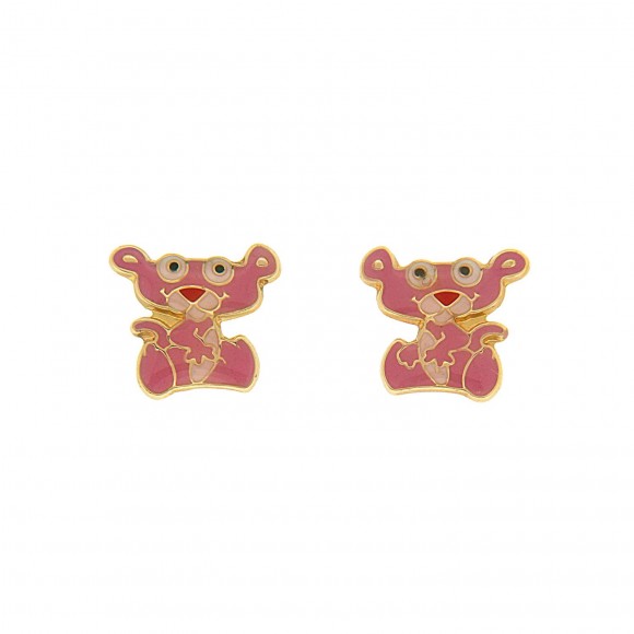 Σκουλαρίκια Pink Panther