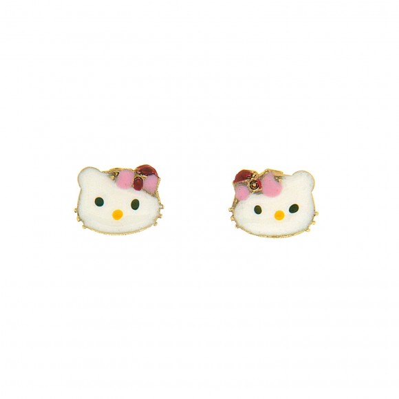Σκουλαρίκια Hello Kitty Κ14