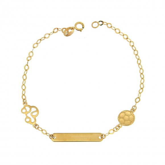 Ταυτότητα χρυσή με μπάλα και αυτοκίνητο K14