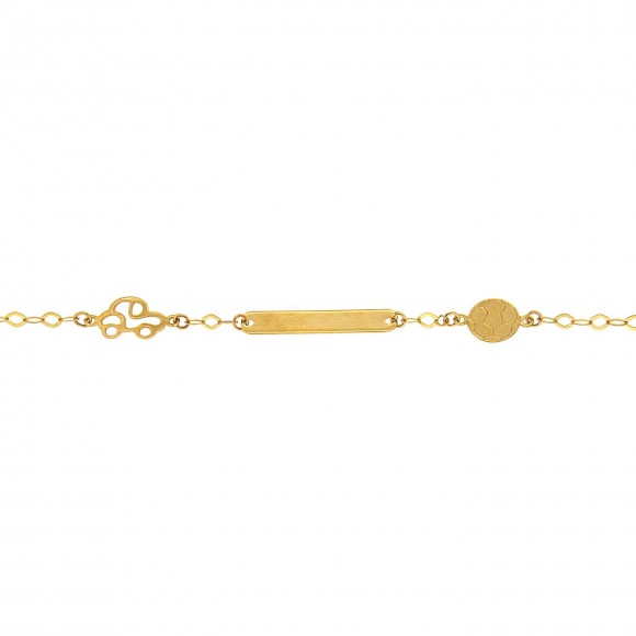 Ταυτότητα χρυσή με μπάλα και αυτοκίνητο K14