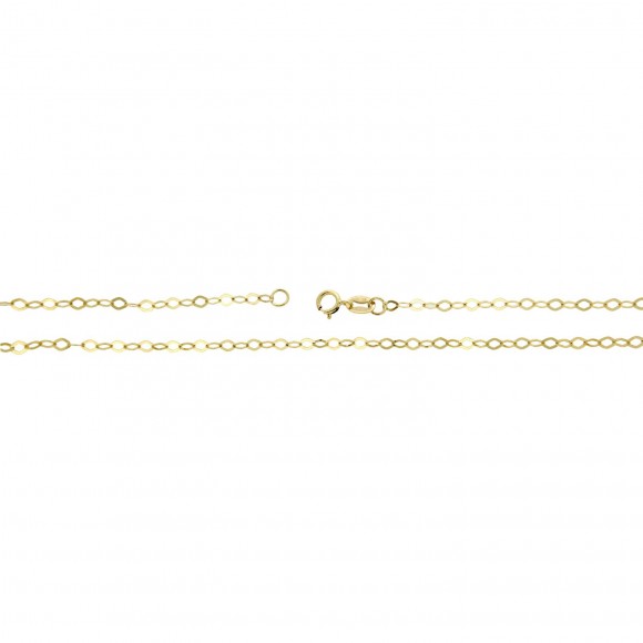 Αλυσίδα ρόμβοι χρυσή Κ14 (50cm)
