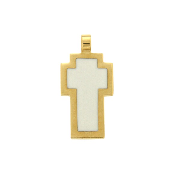 Σταυρός λευκός gold 5273790