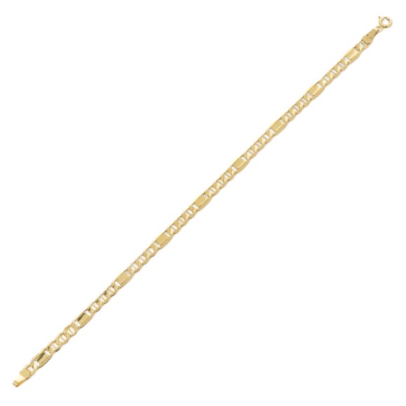 Βραχιόλι αλυσίδα classic hoops