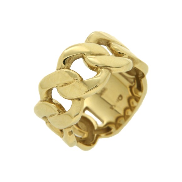 Δαχτυλίδι σκέτο χρυσό k14 gourmet