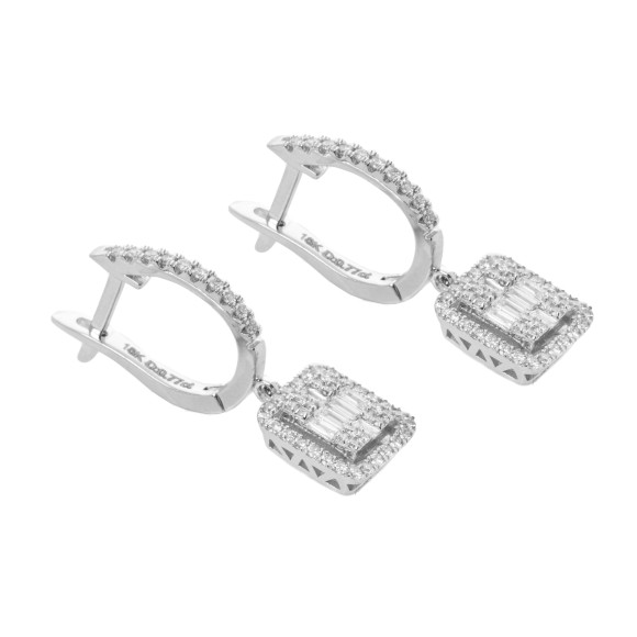 Σκουλαρίκια diamonds 0.77ct