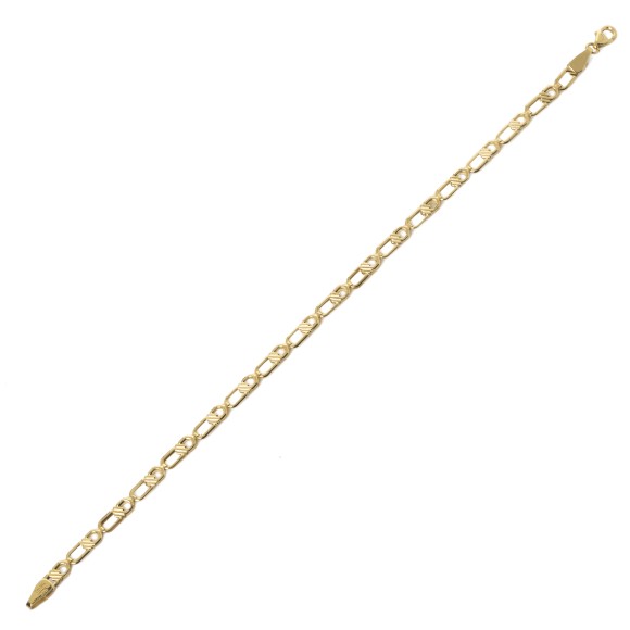 Βραχιόλι αλυσίδα elegant hoops