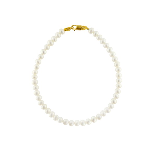 Βραχιόλι με μαργαριτάρια 4-4.50mm