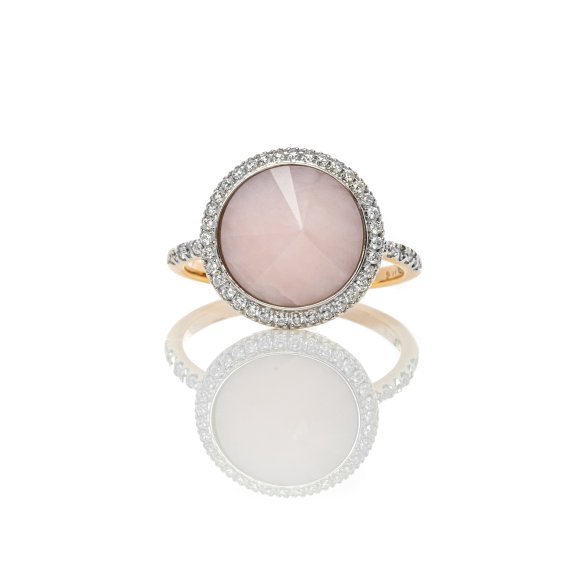 Δαχτυλίδι Bizzotto Gioielli pink opal