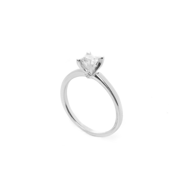 Δαχτυλίδι μονόπετρο με διαμάντι βάρους 0.31ct