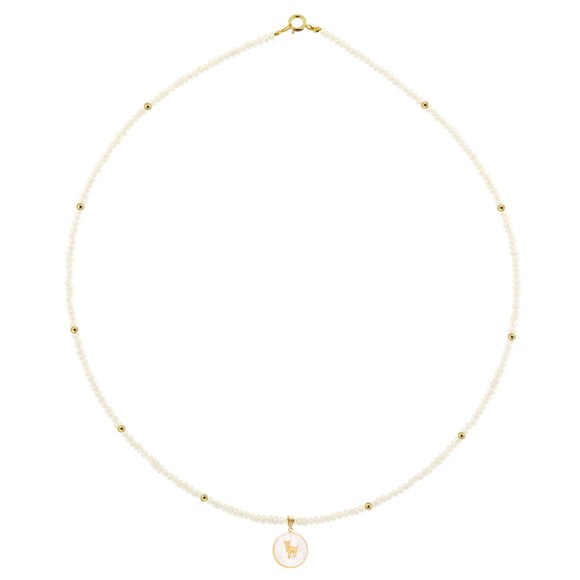 Zώδιο μαργαριταρένιο κολιέ Κριός