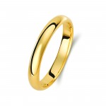 Ζευγάρι βέρες χρυσές 18 καρατίων. Σχέδιο 003c-ca