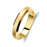 Ζευγάρι βέρες χρυσές 14 καρατίων. Σχέδιο 094c-ca 