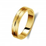 Ζευγάρι βέρες χρυσές 14 καρατίων. Σχέδιο 170c-ca  