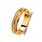 Ζευγάρι βέρες ροζ χρυσό 14 καρατίων. Σχέδιο 170p-pa 