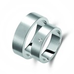 Ζευγάρι βέρες ασημένιες (925). Σχέδιο 237b-ba 