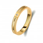 Ζευγάρι βέρες χρυσές 14 καρατίων. Σχέδιο 339c-ca