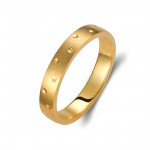 Ζευγάρι βέρες χρυσές 14 καρατίων. Σχέδιο 356c-ca 