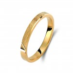 Ζευγάρι βέρες χρυσές 14 καρατίων. Σχέδιο 375c-ca 