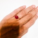 Δαχτυλίδι Bizzotto Pebbles Collection Ruby 2.22ct