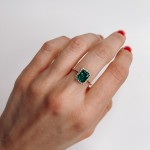 Ορθογώνια ροζέτα emerald