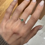 Δαχτυλίδι με σμαράγδι (0.26ct)