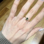 Δαχτυλίδι ροζέτα με ζαφείρι 0.98ct