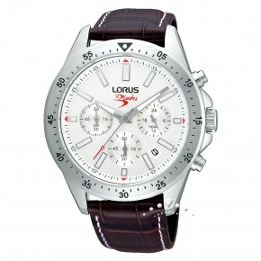 Ρολόι Lorus χρονόμετρο με μαύρο λουρί