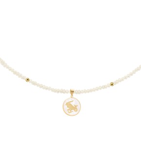 Zώδιο μαργαριταρένιο κολιέ Αιγόκερως