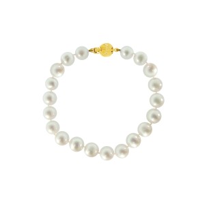 Βραχιόλι με μαργαριτάρια 8-9 mm