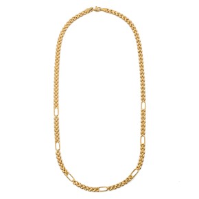 Αλυσίδα λαιμού σκέτη με διαστήματα