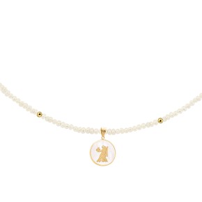 Zώδιο μαργαριταρένιο κολιέ Παρθένος