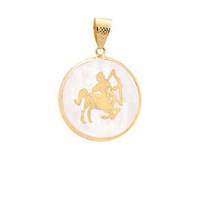 Zώδιο Τοξότης mother of pearl