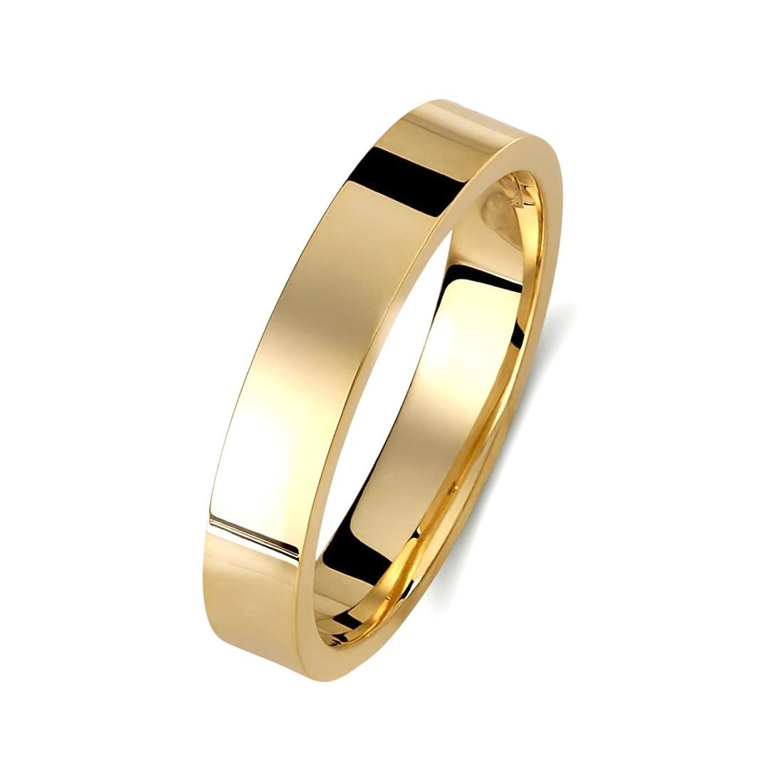 Ζευγάρι βέρες χρυσές 14 καρατίων. Σχέδιο 011c-ca