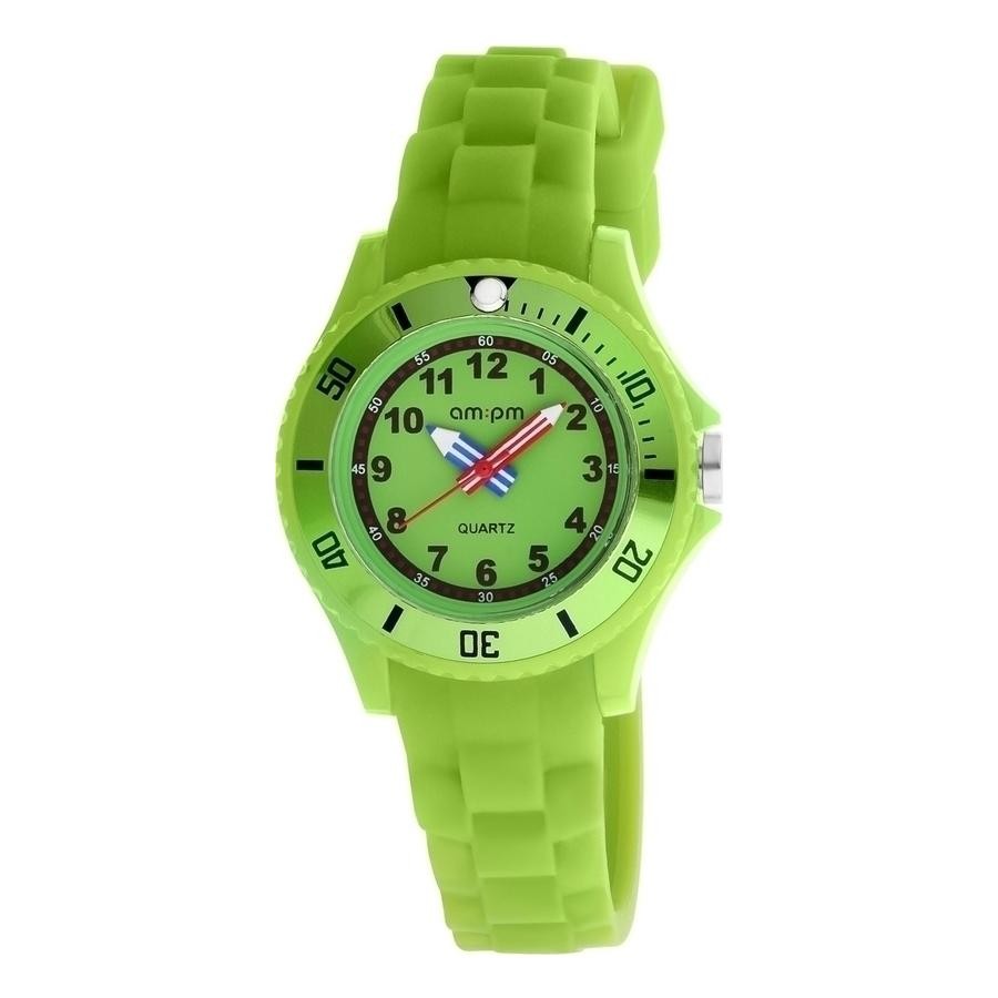 Ρολόι AM:PM Green Rubber 