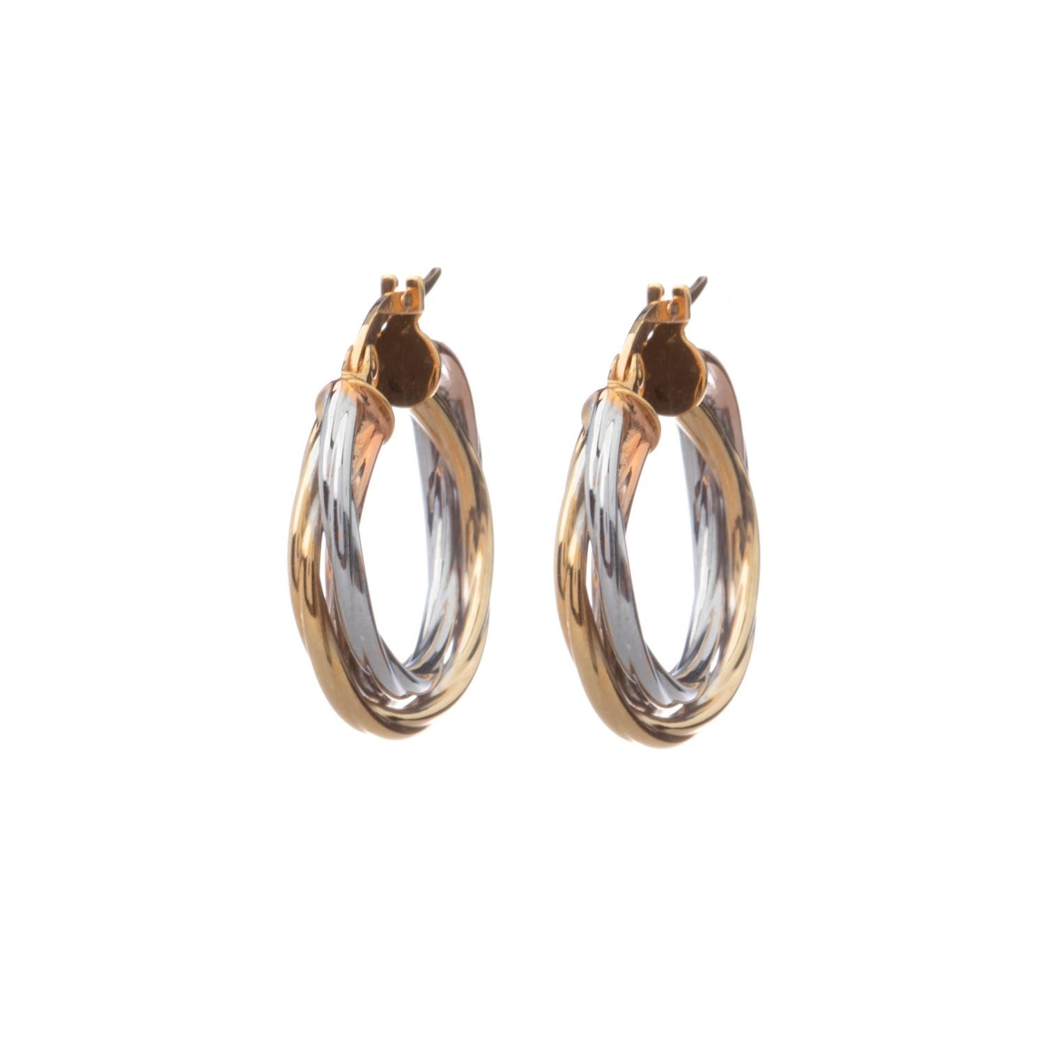 Κρίκοι διπλοί πλεξούδες