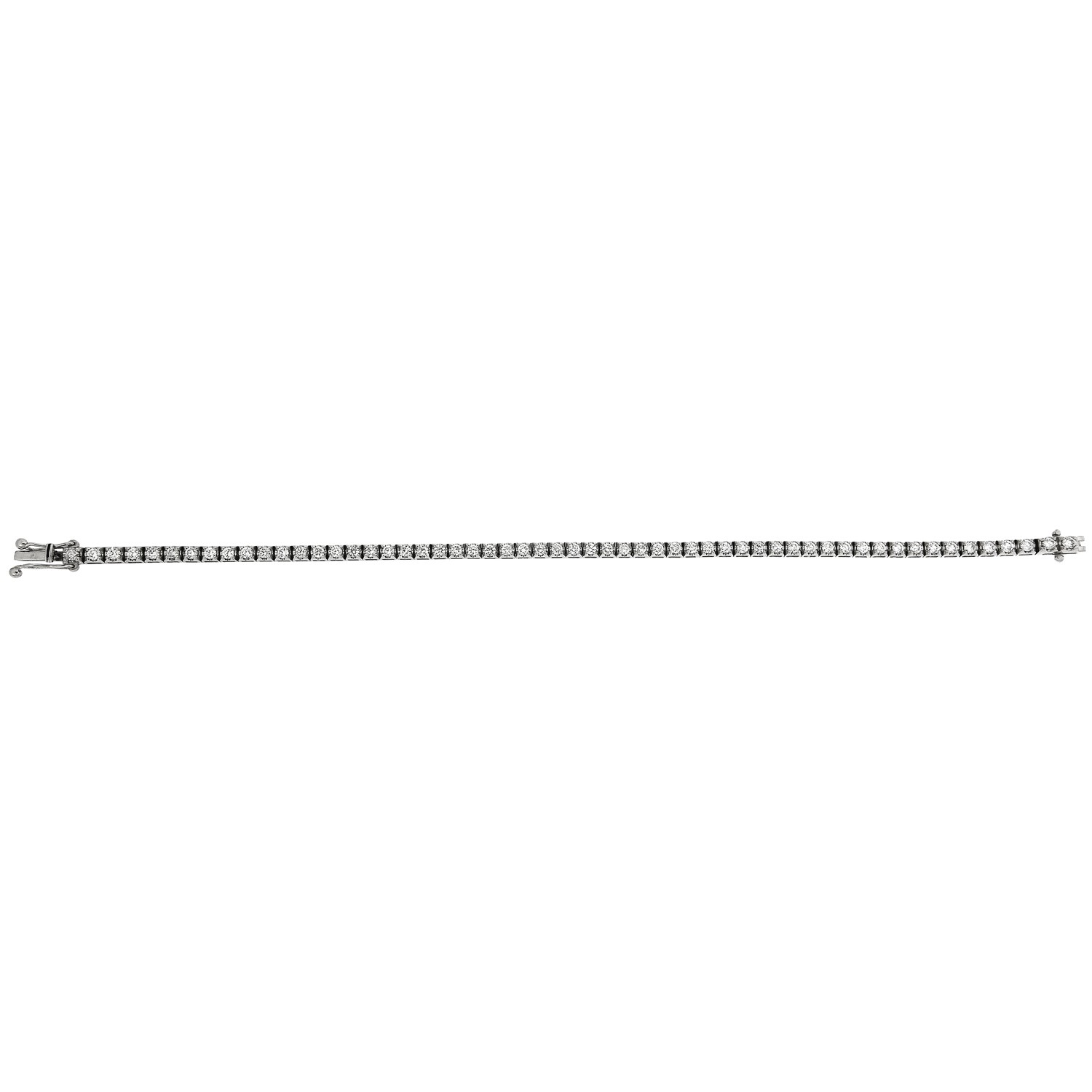 Βραχιόλι ριβιέρα (tennis bracelet)  με διαμάντια 2,21ct