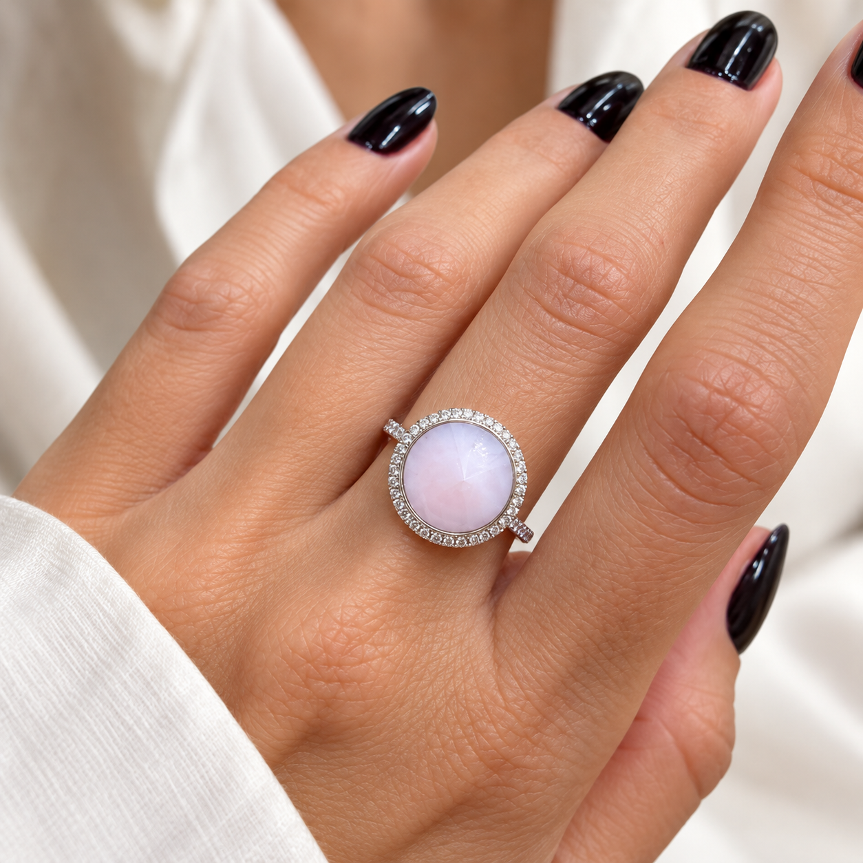 Δαχτυλίδι Bizzotto Gioielli pink opal
