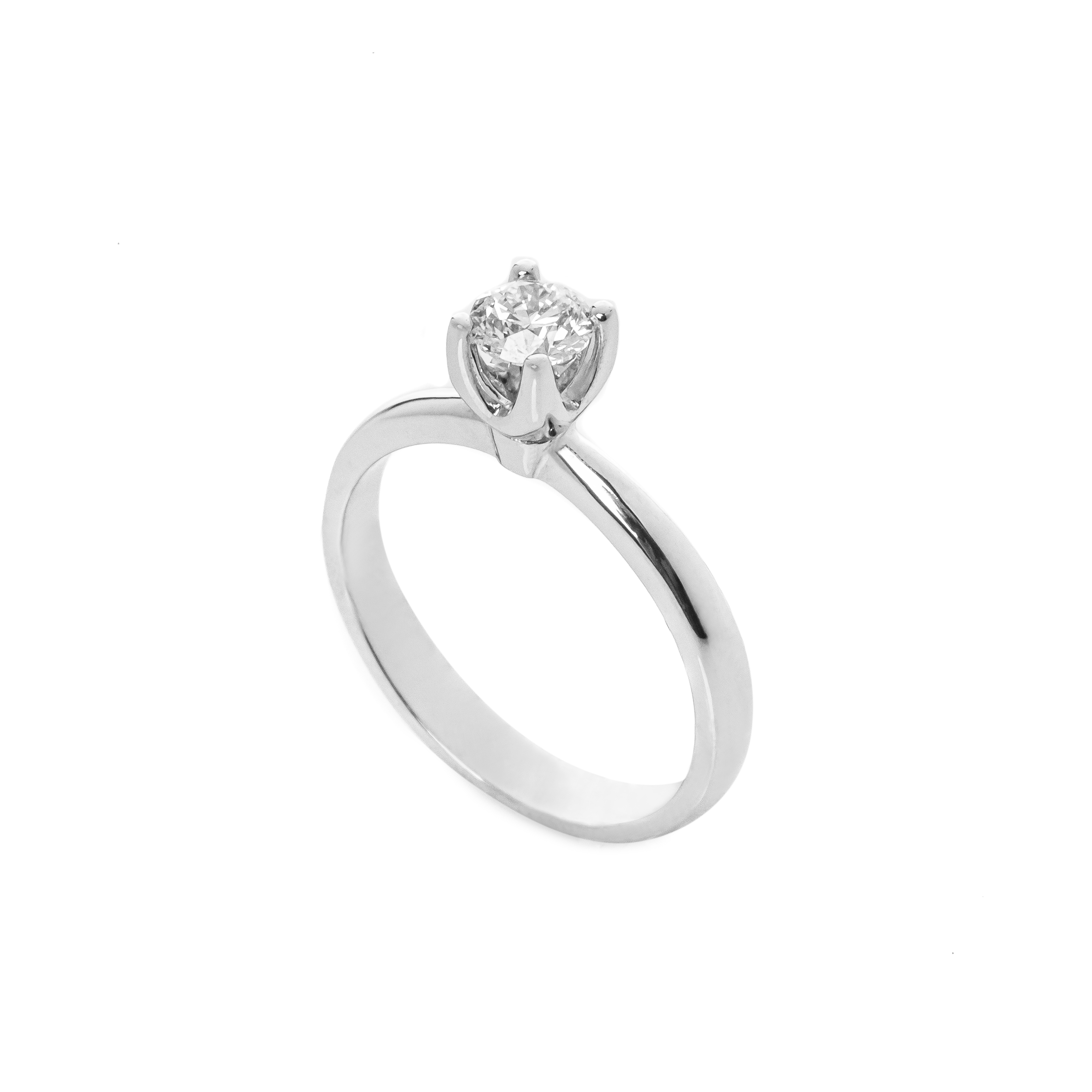 Δαχτυλίδι μονόπετρο τετράγωνο 0.40ct