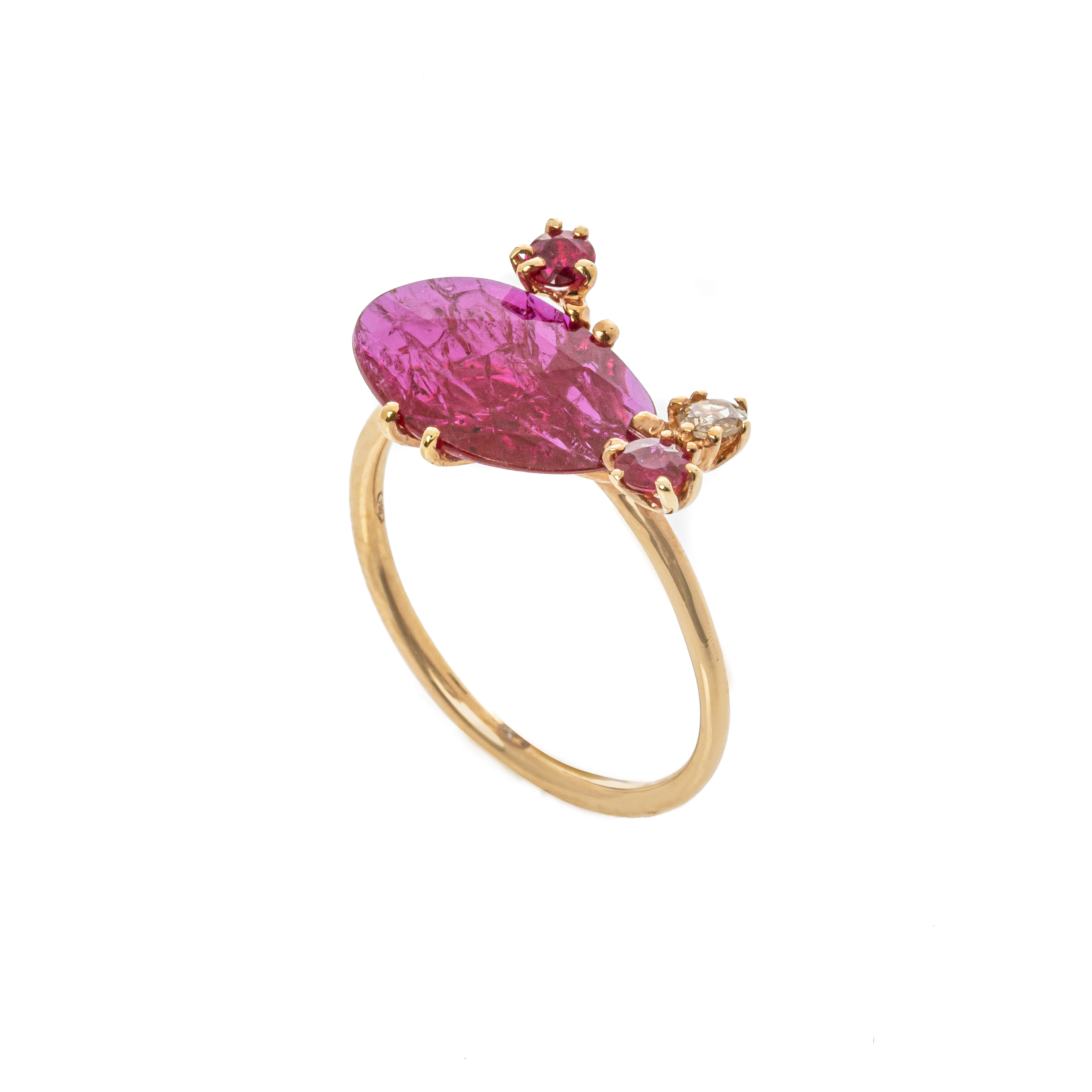 Δαχτυλίδι Bizzotto Pebbles Collection Rubies